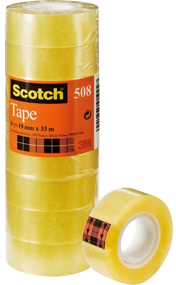 Scotch adhesive tape 508 33 m x 19 mm desde 3,71 € Compara precios en