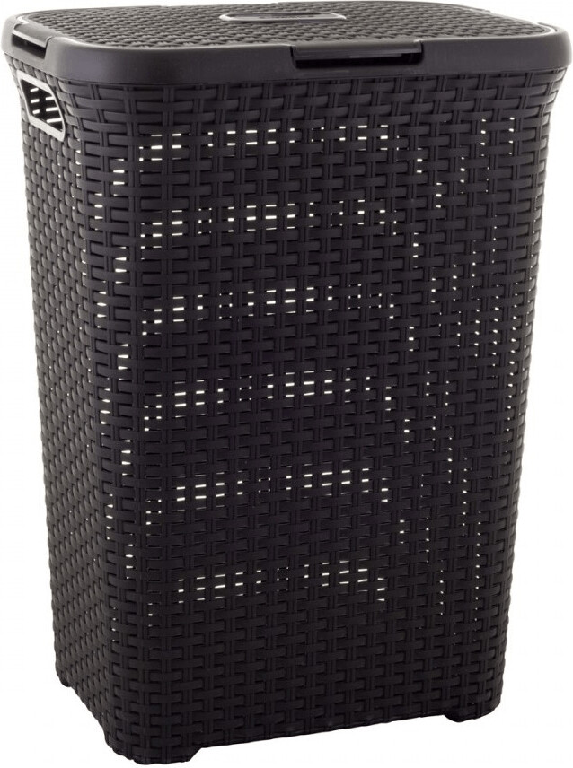 Curver Collecteur à linge rotin (60L)
