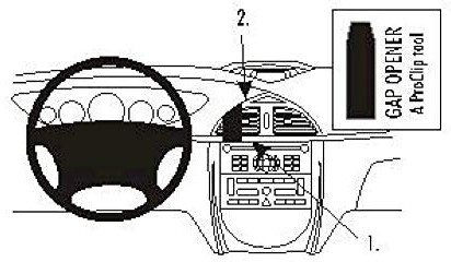 Brodit ProClip Citroen C5 II 05-07