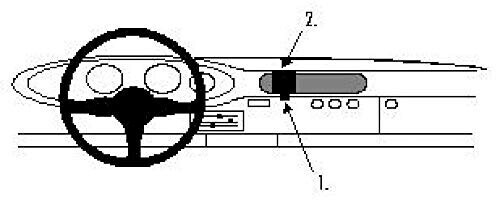 Brodit ProClip Porsche 911 77-98