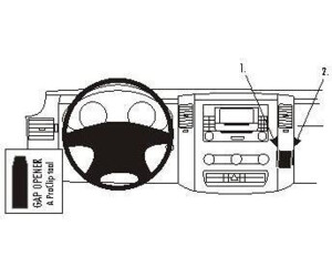 Brodit ProClip Volkswagen Crafter Bj. 07-10