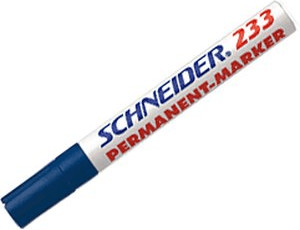 Schneider Marqueur permanent 233 bleu