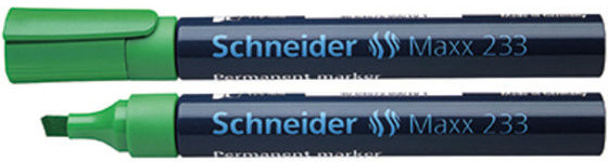 Schneider Marqueur permanent 233 vert