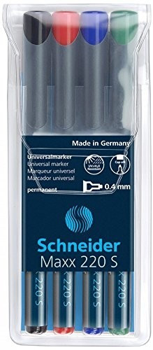 Schneider 220 S - Pochette de 4
