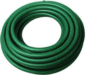 Silverline Tuyau arrosage vert PVC renforcé (868622)