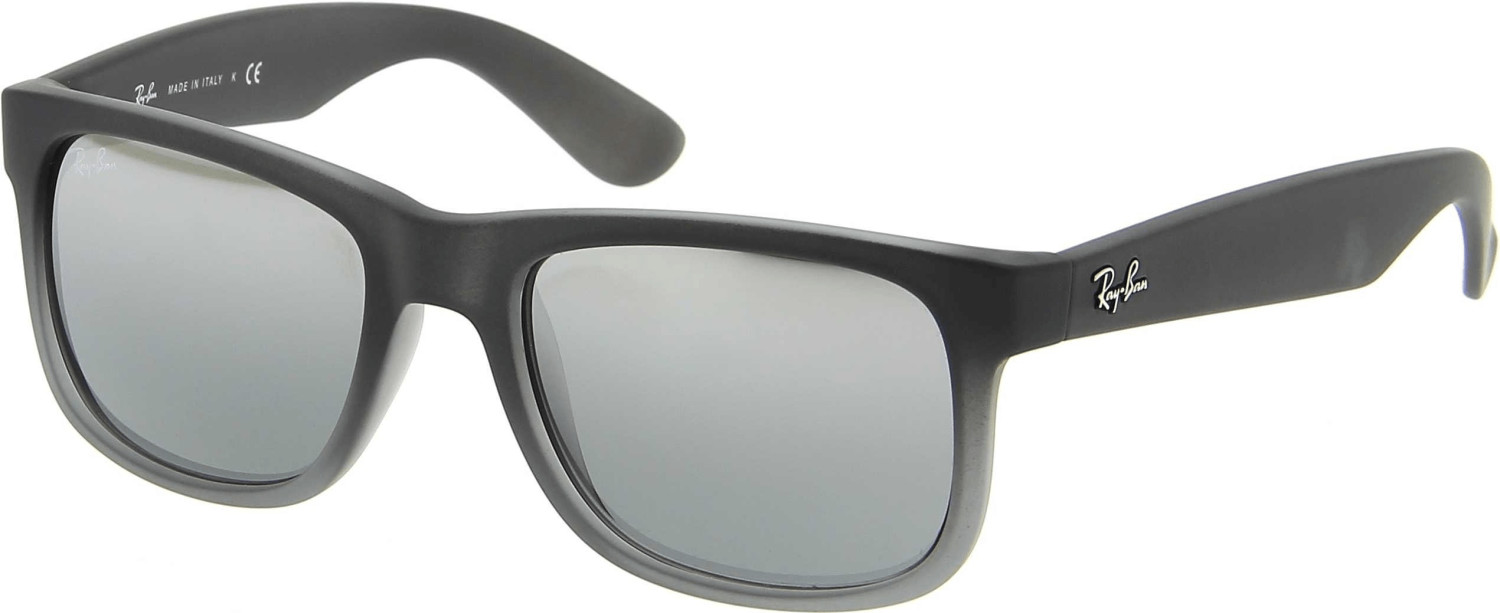 Ray ban shop justin silver mirror