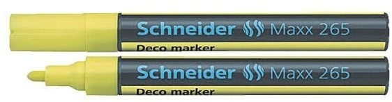 Schneider Marqueur décoratif 265 jaune