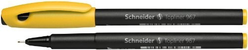 Schneider Topliner 967 Fineliner jaune