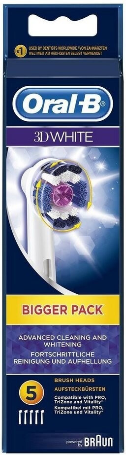 Oral-B Brossettes 3D White (5 pièces)