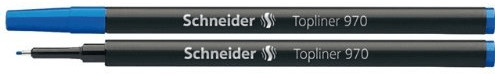 Schneider Topliner 970 mines de recharge bleu