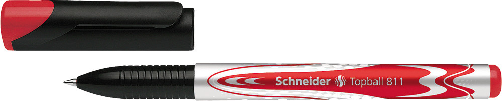 Schneider Topball 811 stylo encre roller rouge