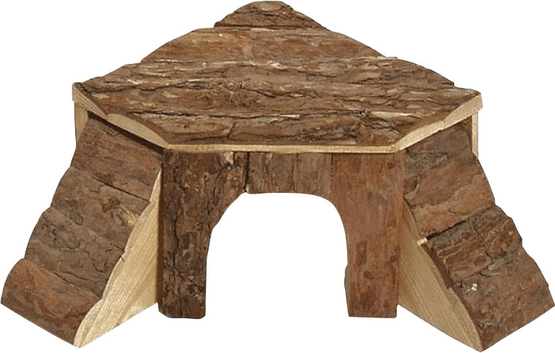 Karlie Maison en bois naturel Wonderland (35 x 35 x 16 cm)