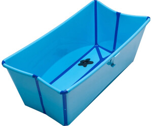 Flexi Bath® Baignoire pliable X-Large Transparent Blue  STOKKE STOKKE  535902 : Boutique tout pour bébé, magasin de puériculture pas cher à Paris