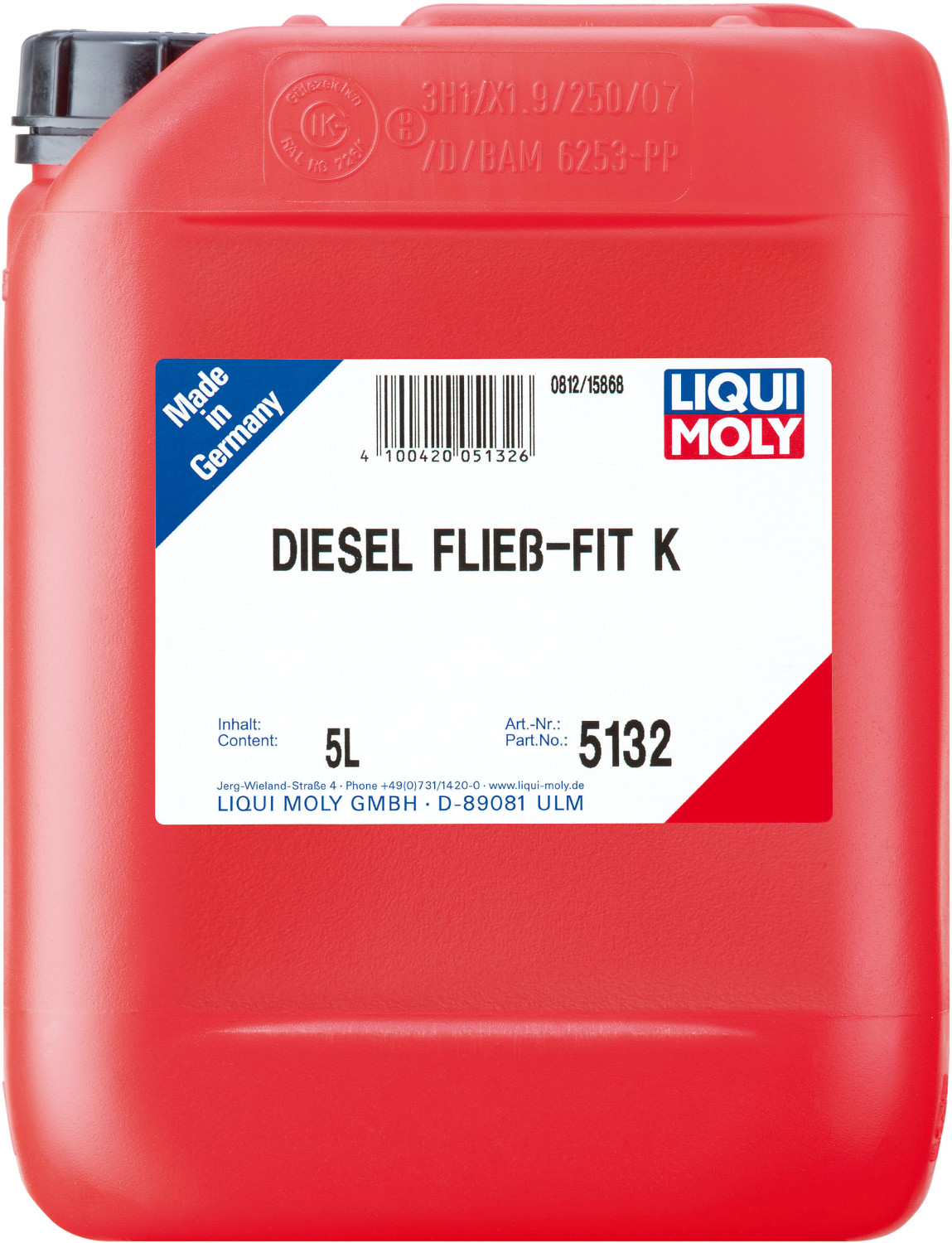 Liqui Moly 5120 Super Diesel Additive 250 ml additiv