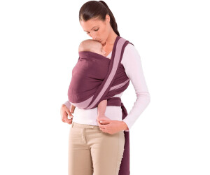 Porte bébé ventral AMAZONAS Carry Sling rose 450 cm
