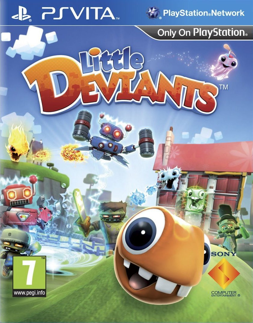 Ps less. Little Deviants PS Vita. Дурдом в кармане. Игра дурдом в кармане. Дурдом в кармане PS.