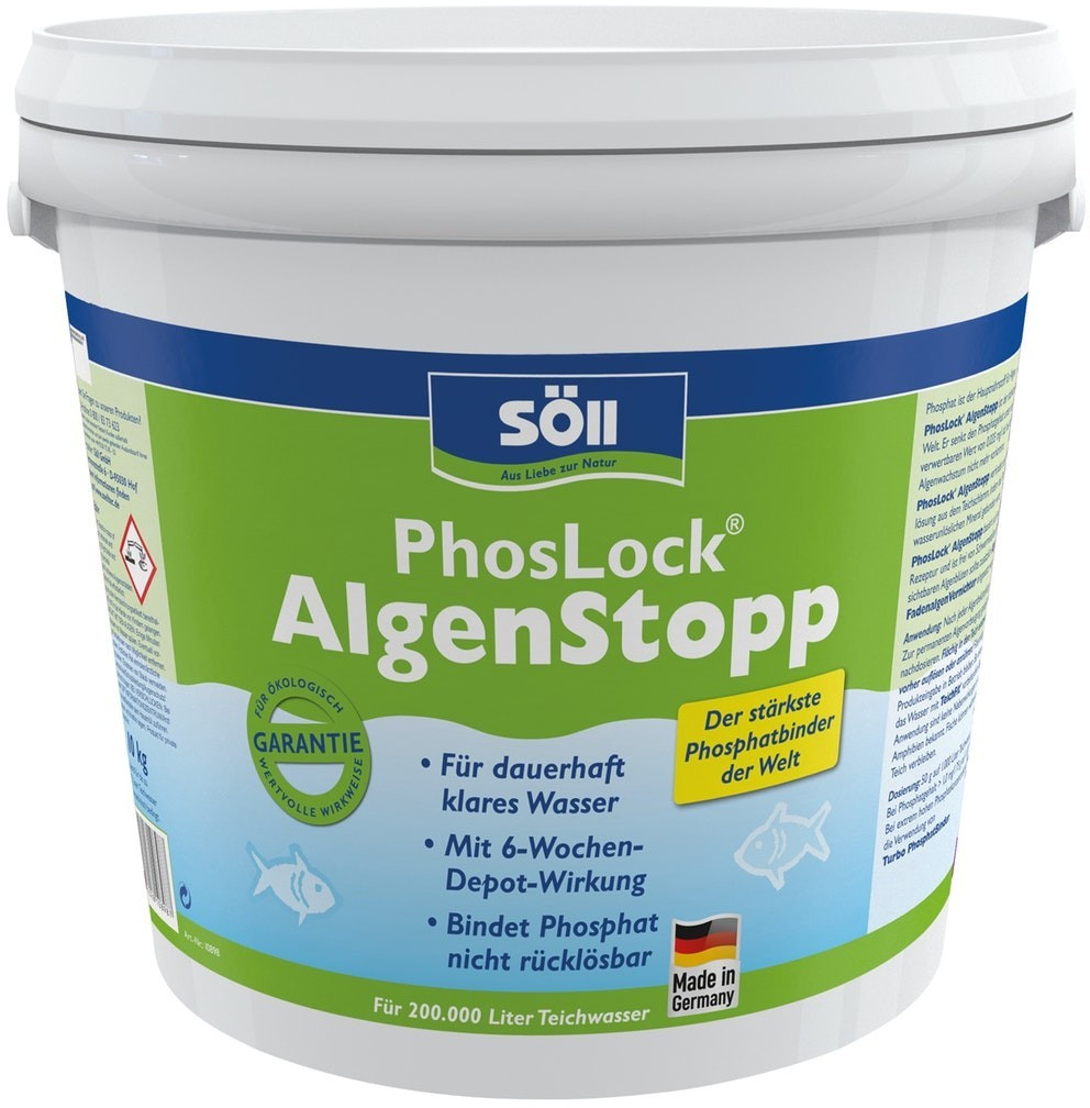 Söll PhosLock AlgenStopp 10 kg ab 157,89 € Preisvergleich bei idealo.de