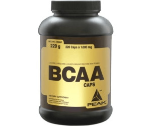 Bonus Peak BCAA Caps 240 Kapseln Dose Aminosäuren 8,33 EUR/100 g 