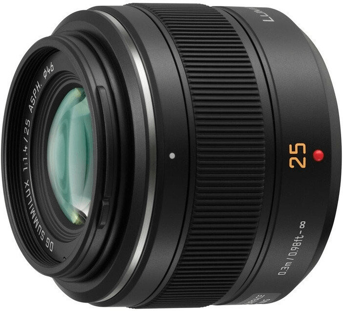 Panasonic Leica DG Summilux 25mm f1.4 Aspherical (H-X025E) ab 536,28 € |  Preisvergleich bei idealo.de