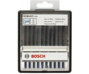 Bosch Robust Line Stichsägeblatt-Set Metal Expert T-Schaft (10-tlg.) (2 607 010 541)