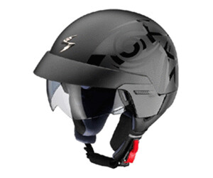 SCORPION CASCO MOTO JET EXO 100 SOLID NEGRO MATT M SCORPION CASCO MOTO JET EXO 100 SOLID NEGRO MATT M