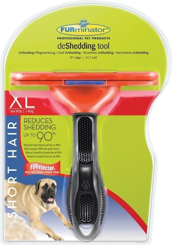 FURminator Brosse pour chiens à poils courts XL