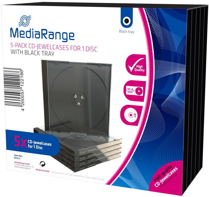 MediaRange Boîtier CD B31