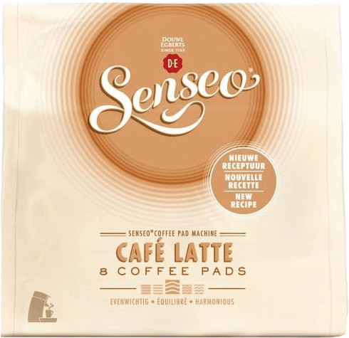 Douwe egberts Cápsulas Senseo Cafe Latte 8 Capsulas Amarillo
