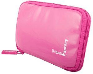 Urban Factory Housse pour disque dur en vinyle - fushia 2,5