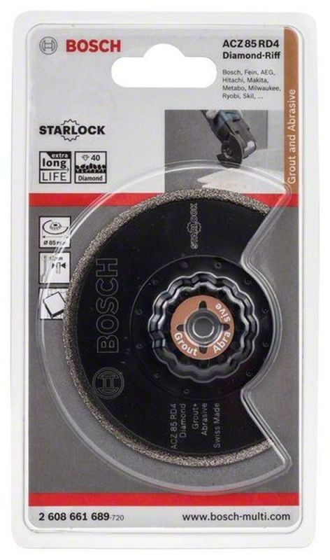 Bosch Diamant-Riff Segmentsägeblatt 85 mm ACZ 85 RD (2608661689) ab 31,90 €  | Preisvergleich bei idealo.de
