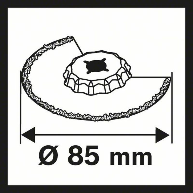 Bosch Diamant-Riff Segmentsägeblatt 85 mm ACZ 85 RD (2608661689) ab 31,90 €  | Preisvergleich bei