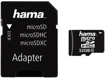Hama microSDHC 32 Go Classe 10 (00108086)