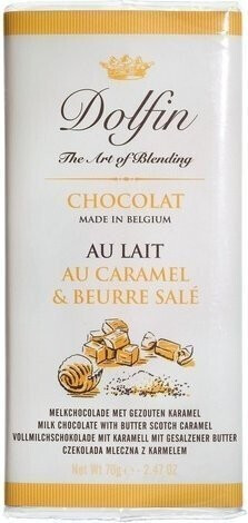 Dolfin Lait caramel au beurre salé (70 g)