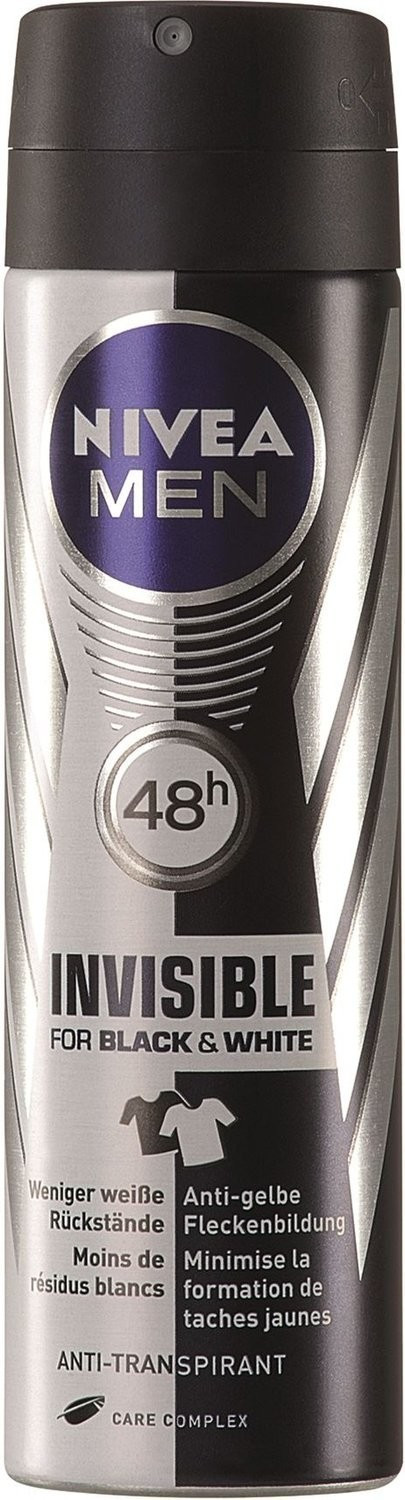Nivea Men Invisible Black White & Power Deodorant Spray (150 ml)