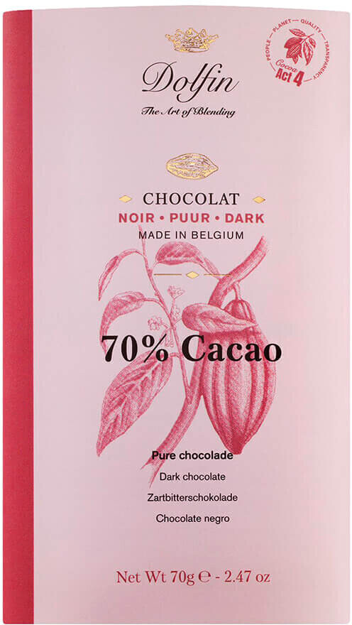 Dolfin Noir 70% de cacao (70 g)