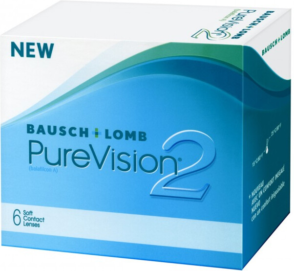 Bausch & Lomb PureVision 2 (6 lentilles)