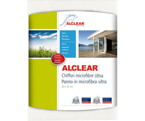 ALCLEAR® Ultra-Microfaserleder FENSTERLEDER gelb 40 x 45 cm 950015 Glas Küche 
