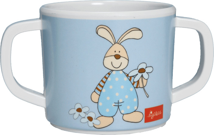 Sigikid Tasse en mélamine Bunny bleue