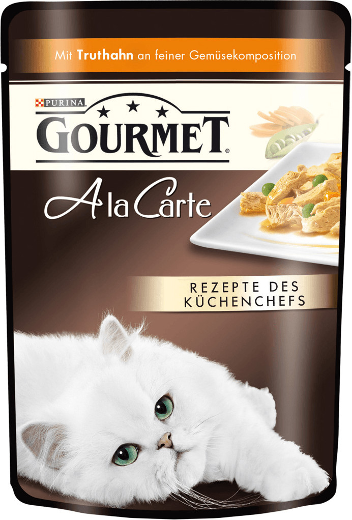 Gourmet A la carte dinde & légumes du jardin (85 g)