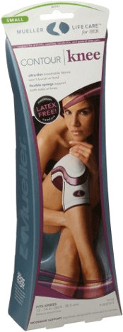 Mueller Genouillère Life Care for Her blanc/violet 40,5 - 45,5 cm L