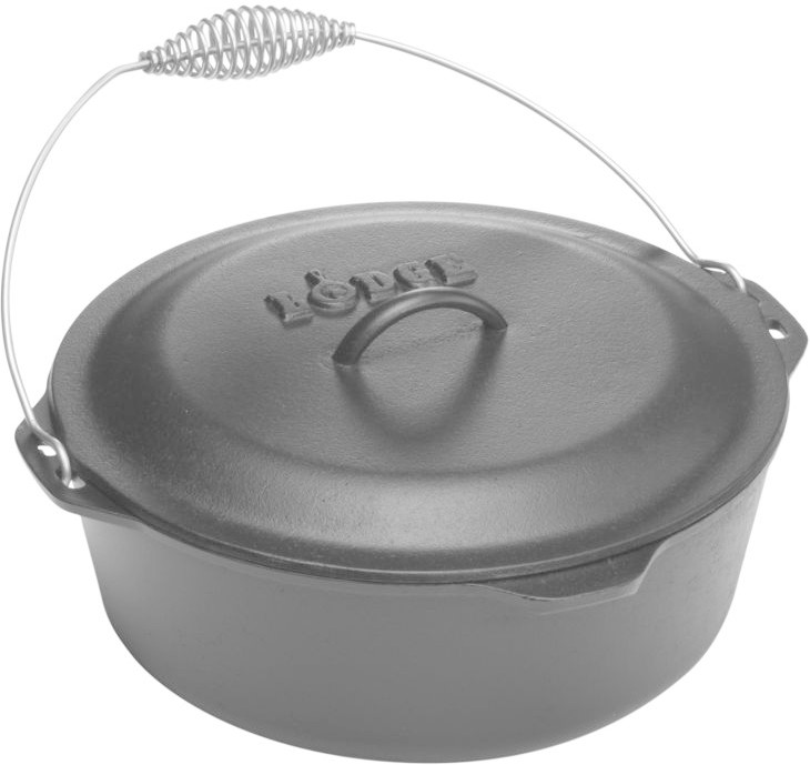 Lodge Marmite avec couvercle 5 l