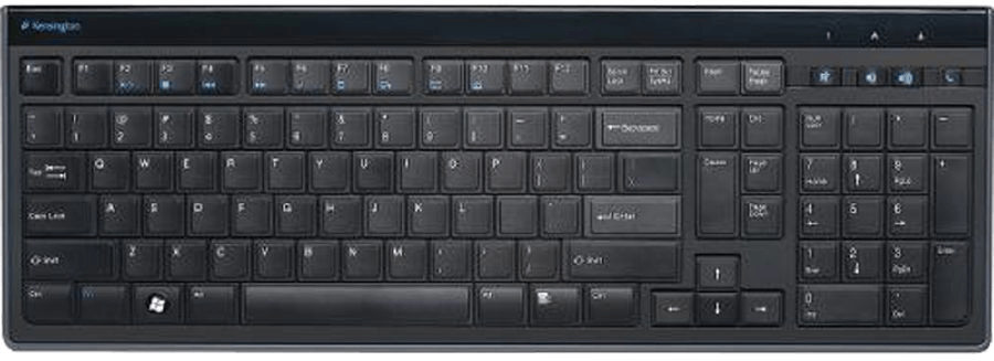 Kensington Advance Fit Full-Size Slim-Tastatur DE