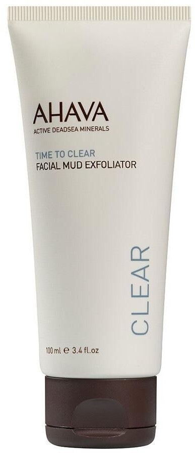 Ahava Time to Clear Facial Mud Exfoliator (100ml)