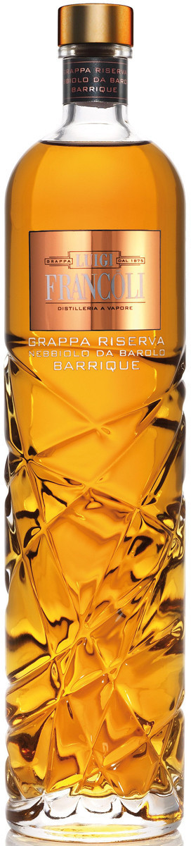 Luigi Francoli Grappa Riserva di Nebbiolo da Barolo Barrique 0,7l