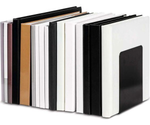 Paire De Serre-Livres Acrimet Vert Métal Robuste - Design Élégant, Antidérapant, Pour Bureau Et Bibliothèque
