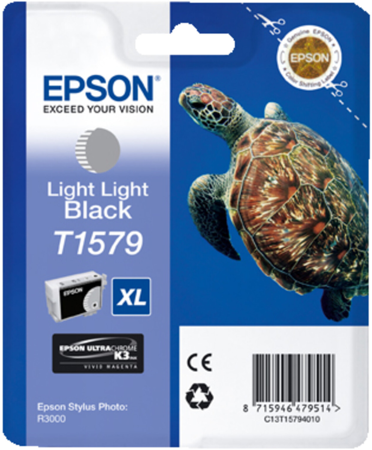 Epson T1579 noir clair