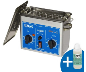 Appareil de nettoyage par ultrasons EMAG Emmi-08 STH en acier inoxydable  avec chauffage