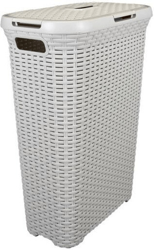Curver Collecteur à linge rotin (40L)