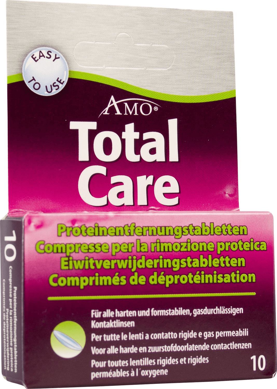 Amo Total Care déprotéinisation (10 comprimés)