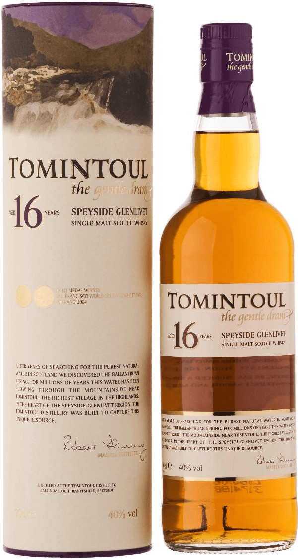 Tomintoul 16 ans 0,7 L 40 %